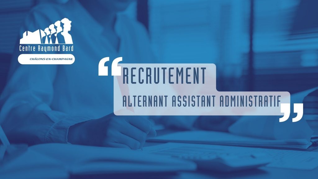 recrutement Alternant assistant administratif
